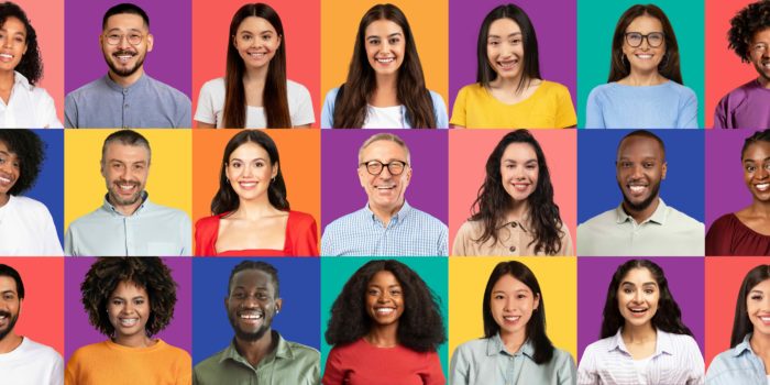 Portraits of Multicultural Individuals